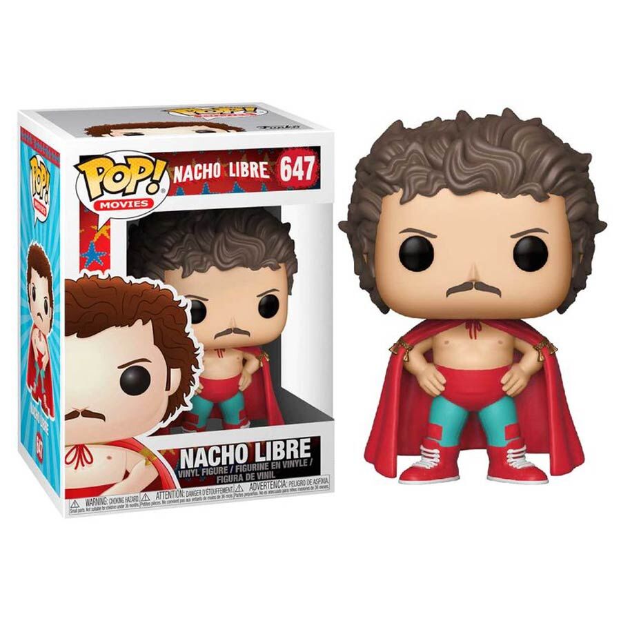 Funko POP! Movies Nacho Libre Vinyl Figure #647 [Unmasked, Regular Version]